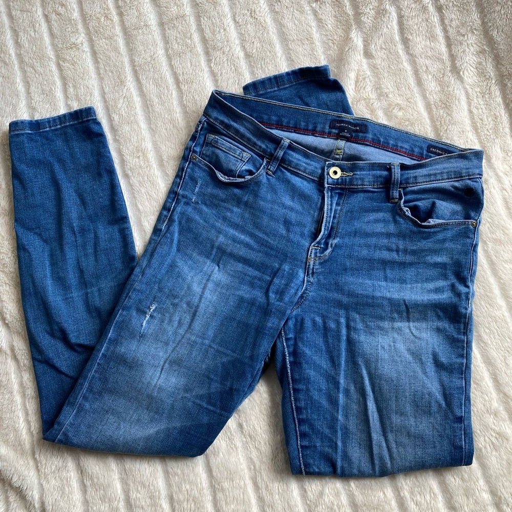 Tommy Hilfiger Distressed Greenwich Jeans